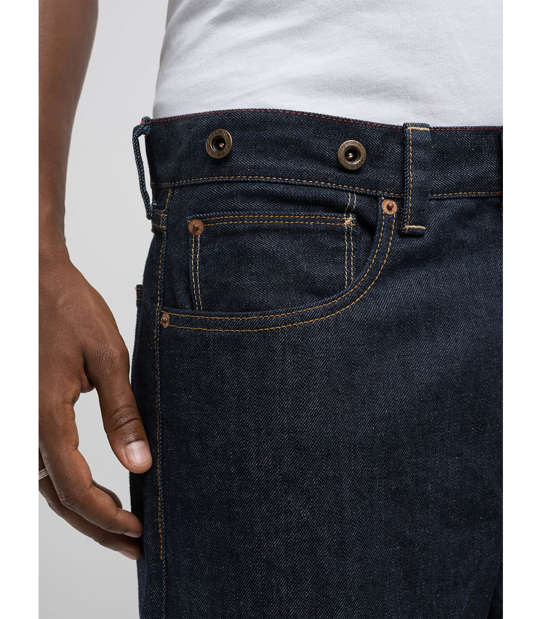 リラックスフィットBWAII オーセンテックリジットデニム 詳細画像 ダークブルー 6